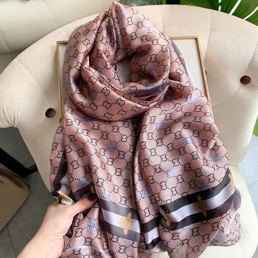 Miss Leila - Pink Long Scarf